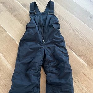 Columbia Black Bib Snowpants - 4T